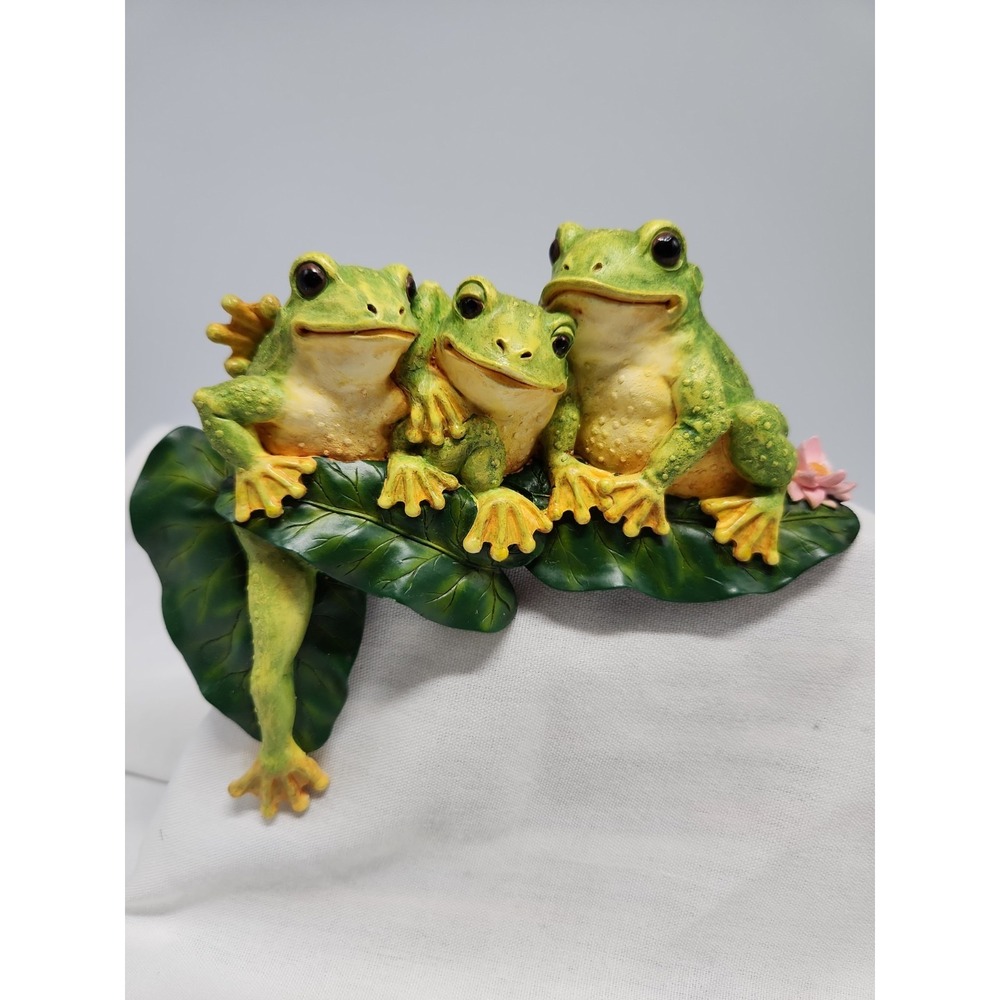 Castagna Corner Creations Frogs Lily Pad Figurine 60291 Shelf Sitter 1998